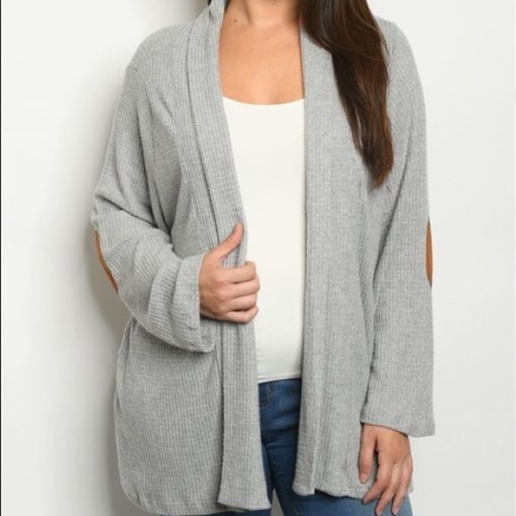 Cardigan Sweater Long Sleeve Button Down Knit - Picture 3 of 3